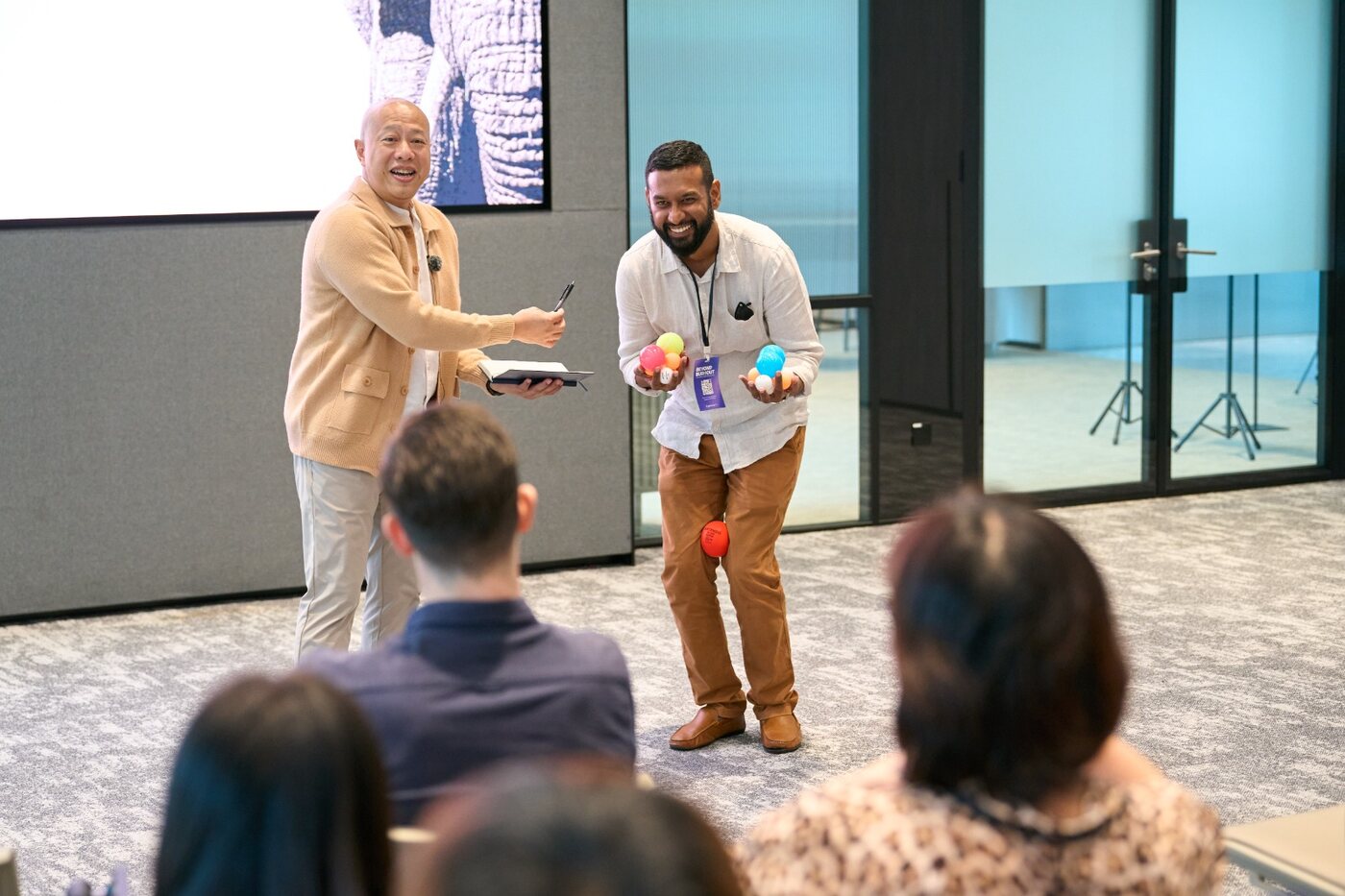 Facilitating a workshop